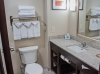 Accessible Standard Double Queen Room Bathroom